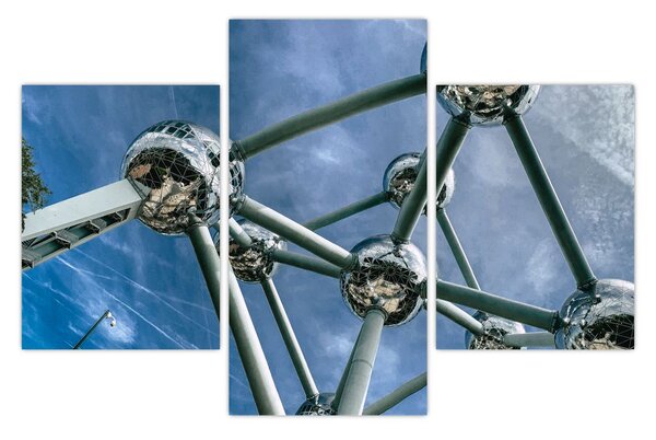 Slika - Atomium u Bruxellesu (90x60 cm)