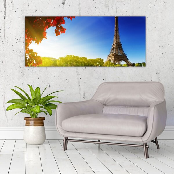 Slika - jesen u Parizu (120x50 cm)