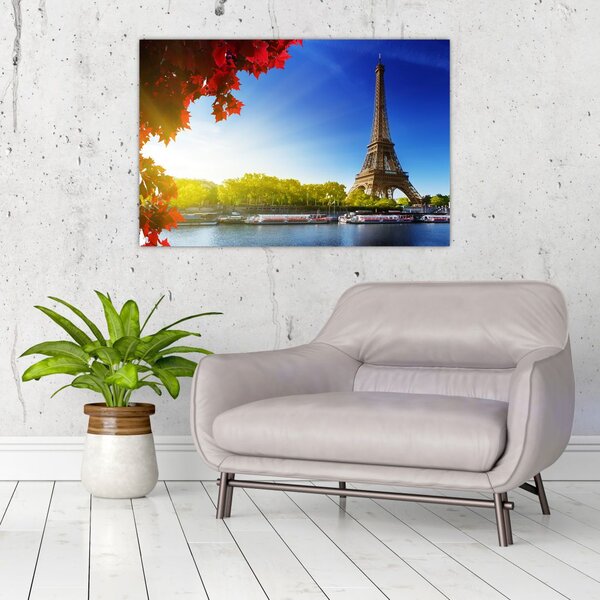 Slika - jesen u Parizu (90x60 cm)
