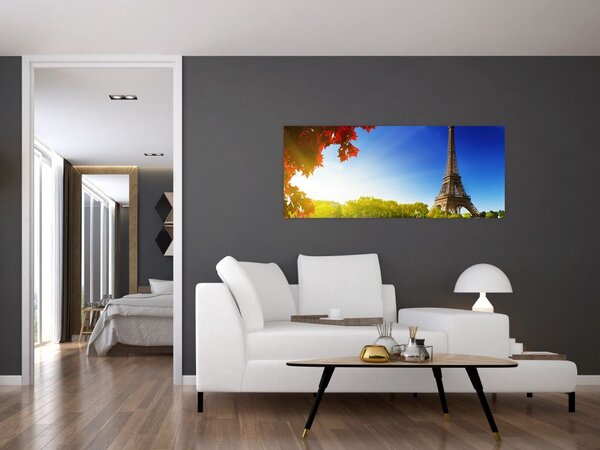 Slika - jesen u Parizu (120x50 cm)