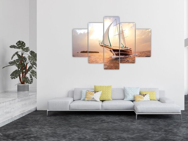 Slika jahte (150x105 cm)
