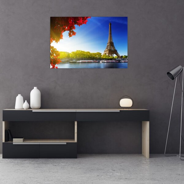 Slika - jesen u Parizu (90x60 cm)
