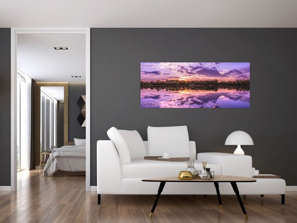 Slika ljubičastog neba (120x50 cm)