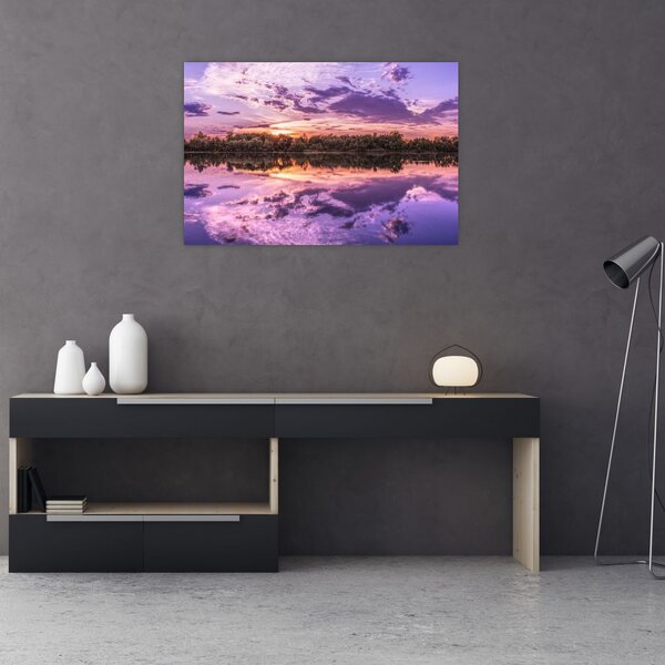 Slika ljubičastog neba (90x60 cm)