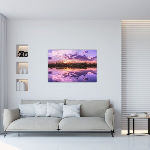 Slika ljubičastog neba (90x60 cm)