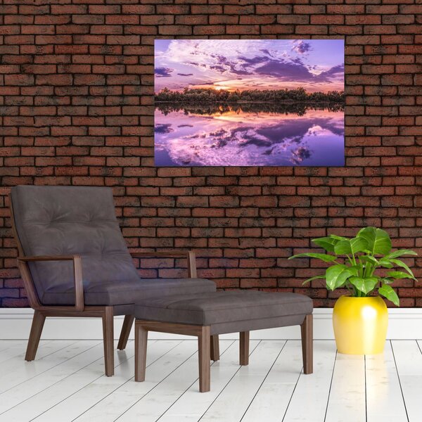 Slika ljubičastog neba (90x60 cm)