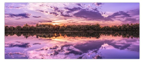 Slika ljubičastog neba (120x50 cm)