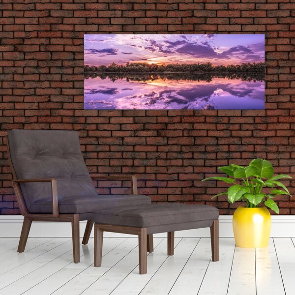 Slika ljubičastog neba (120x50 cm)