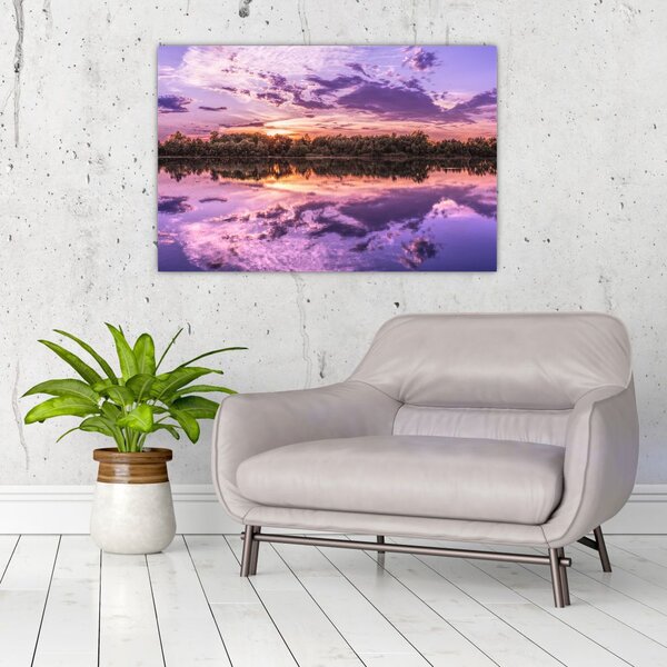 Slika ljubičastog neba (90x60 cm)