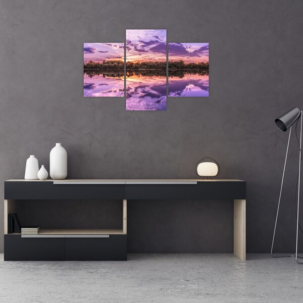 Slika ljubičastog neba (90x60 cm)