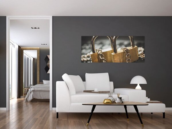 Slika dvije brave (120x50 cm)