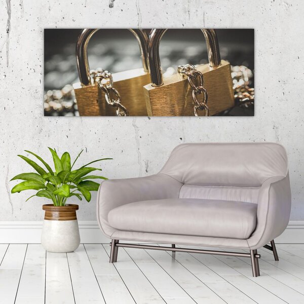 Slika dvije brave (120x50 cm)