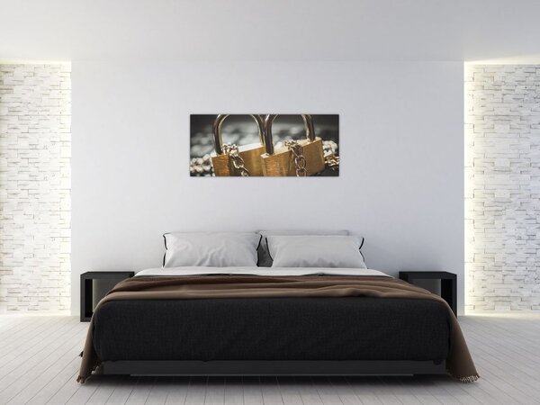 Slika dvije brave (120x50 cm)