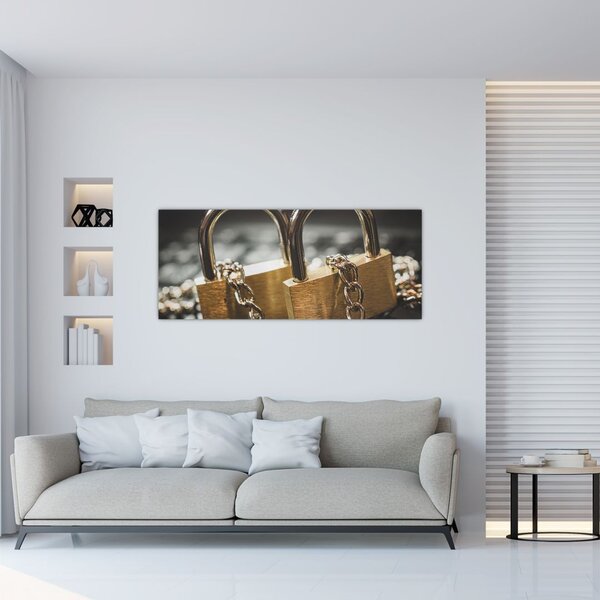 Slika dvije brave (120x50 cm)