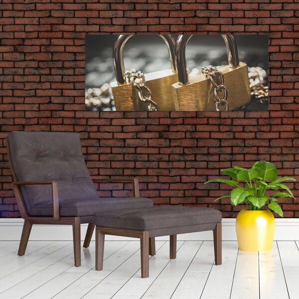 Slika dvije brave (120x50 cm)