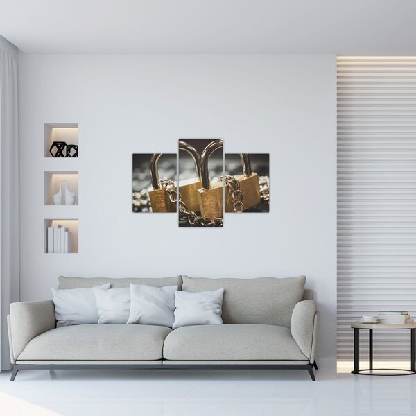 Slika dvije brave (90x60 cm)