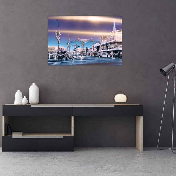 Slika ulice u Las Vegasu (90x60 cm)