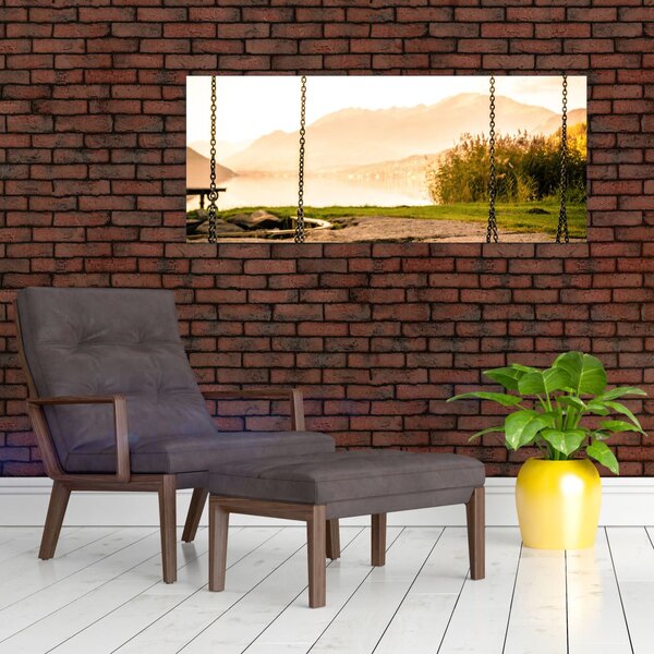 Slika ljuljačke u prirodi (120x50 cm)