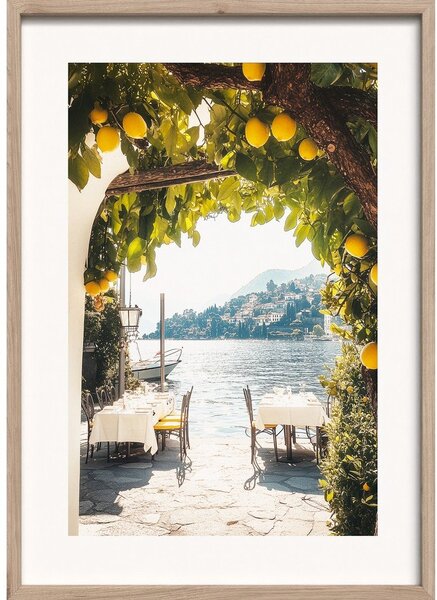Tiskana slika s okvirom 50x70 cm Lemon View – Styler