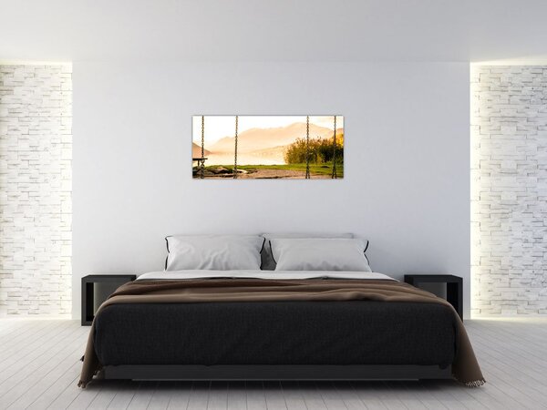 Slika ljuljačke u prirodi (120x50 cm)
