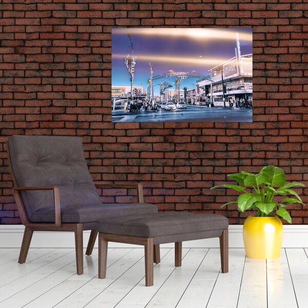 Slika ulice u Las Vegasu (90x60 cm)