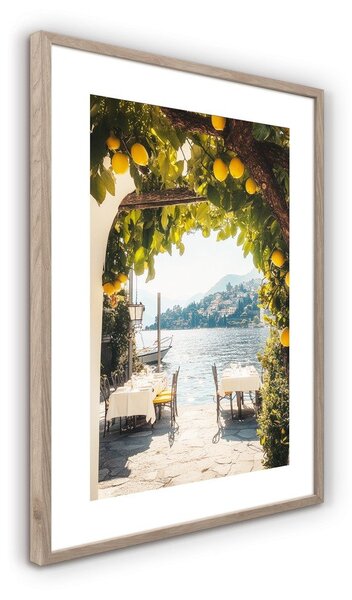 Tiskana slika s okvirom 50x70 cm Lemon View – Styler