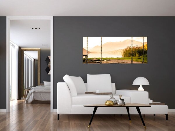 Slika ljuljačke u prirodi (120x50 cm)