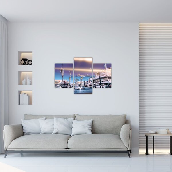 Slika ulice u Las Vegasu (90x60 cm)