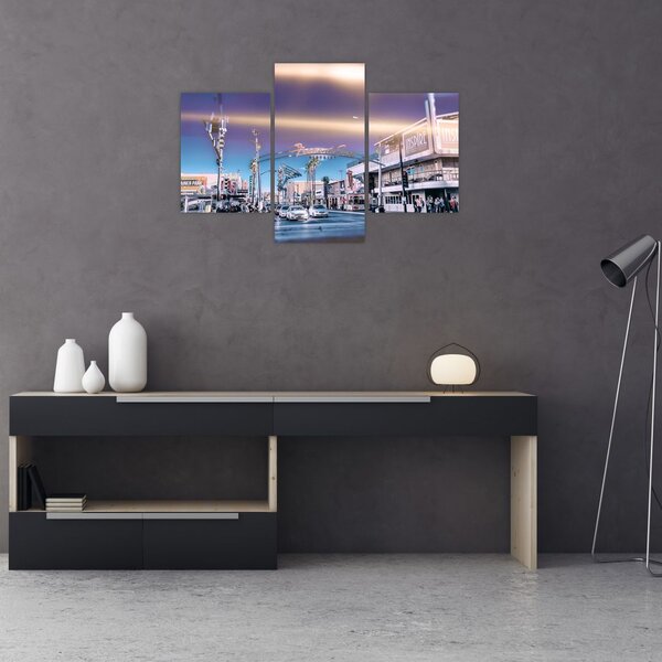 Slika ulice u Las Vegasu (90x60 cm)