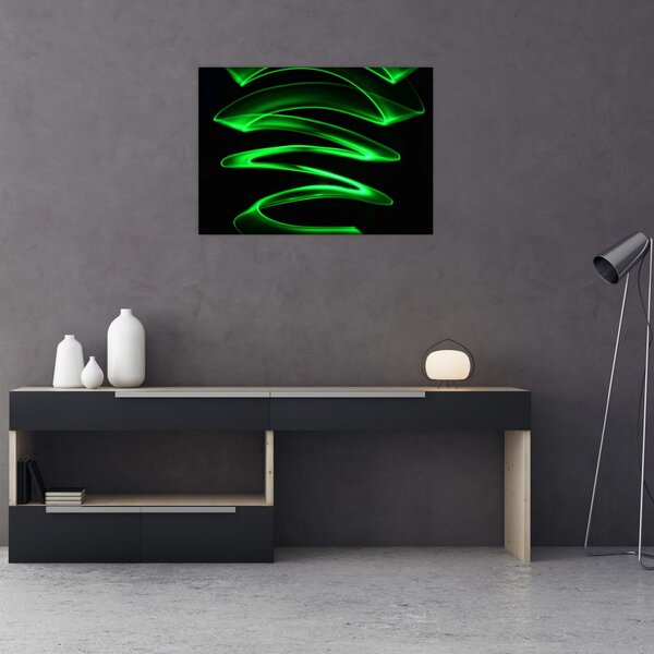 Slika - neonski valovi (70x50 cm)