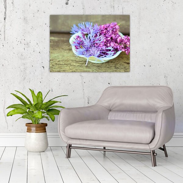 Slika ukrasa s lavandom (70x50 cm)