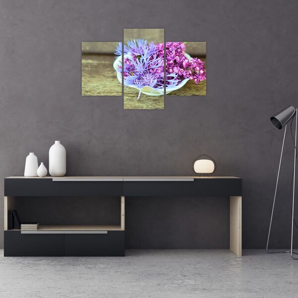 Slika ukrasa s lavandom (90x60 cm)