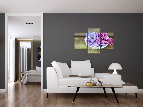 Slika ukrasa s lavandom (90x60 cm)