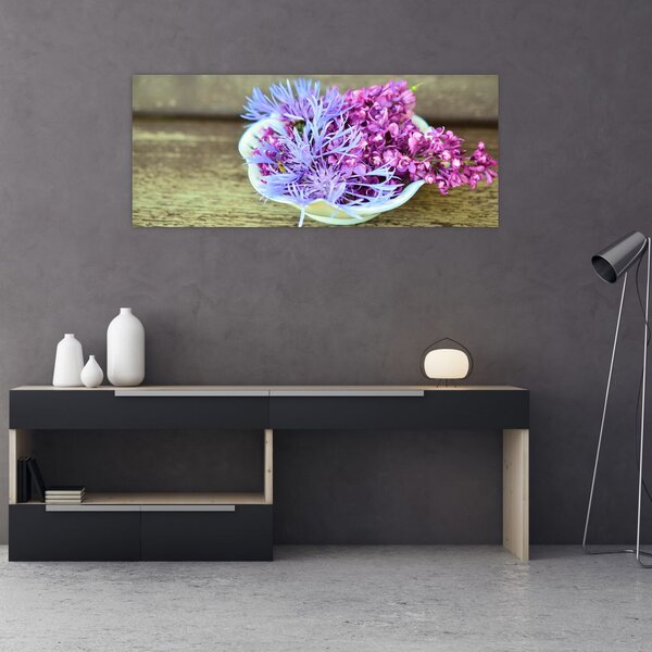 Slika ukrasa s lavandom (120x50 cm)