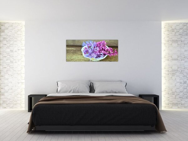 Slika ukrasa s lavandom (120x50 cm)