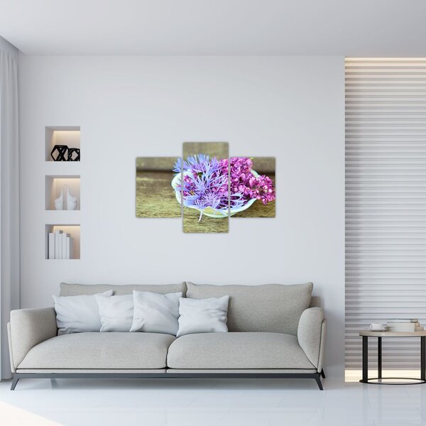 Slika ukrasa s lavandom (90x60 cm)