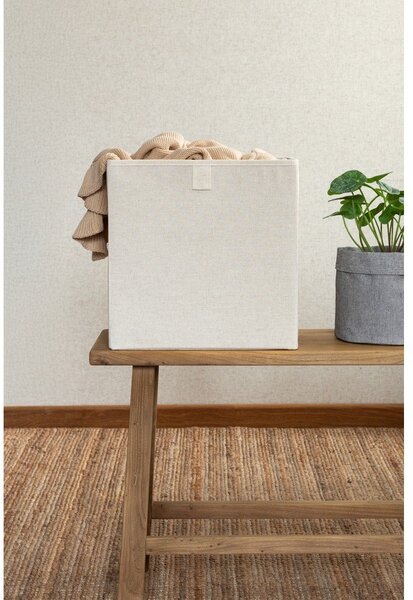 Bež tekstilna kutija za pohranu 32x31,5x31,5 cm Soft Storage Cube – Bigso