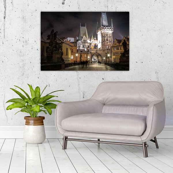 Slika osvijetljene Prašne brane (90x60 cm)