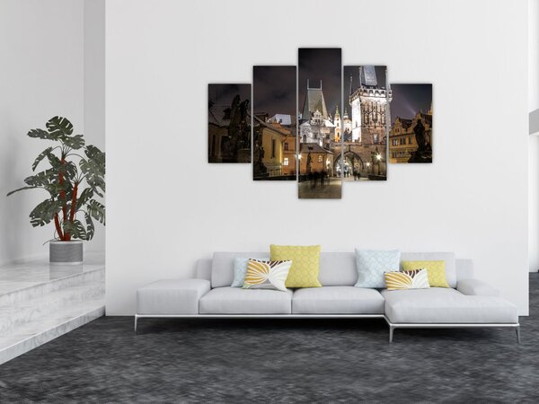 Slika osvijetljene Prašne brane (150x105 cm)