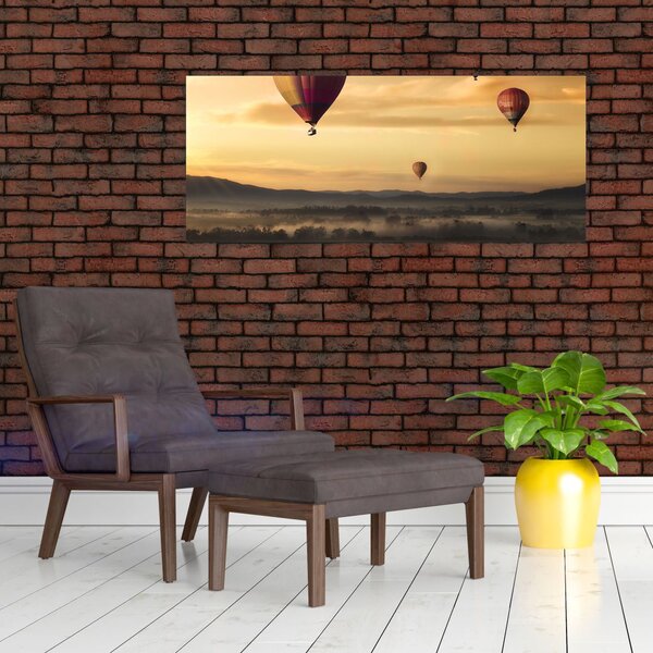 Slika - leteći baloni (120x50 cm)