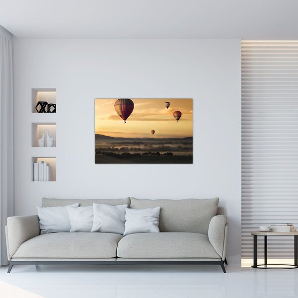 Slika - leteći baloni (90x60 cm)