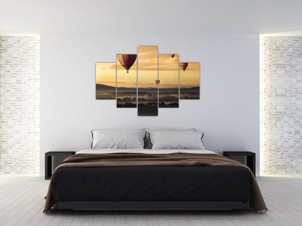 Slika - leteći baloni (150x105 cm)