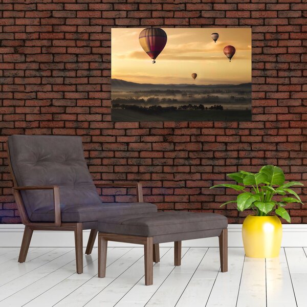 Slika - leteći baloni (90x60 cm)