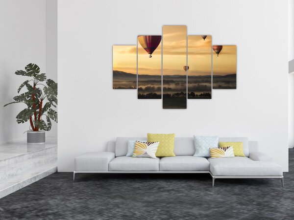 Slika - leteći baloni (150x105 cm)