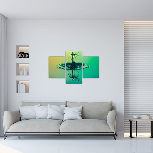 Slika kapljice vode (90x60 cm)