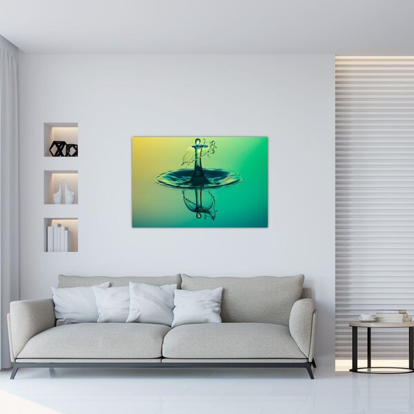 Slika kapljice vode (90x60 cm)