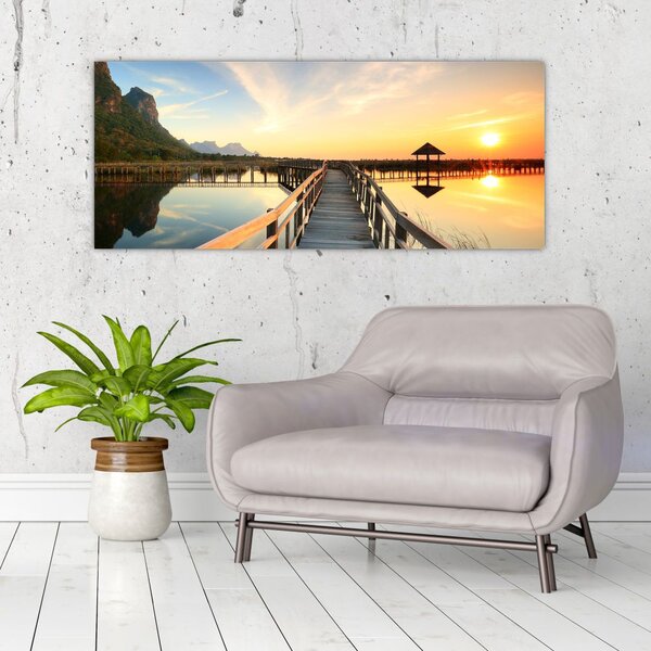 Slika drvenog gata (120x50 cm)