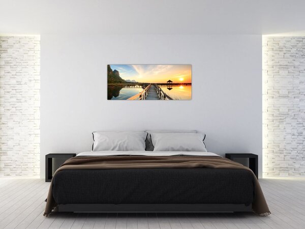Slika drvenog gata (120x50 cm)