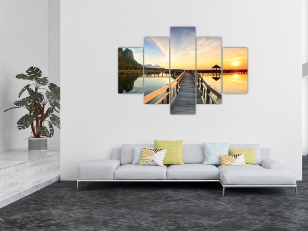 Slika drvenog gata (150x105 cm)