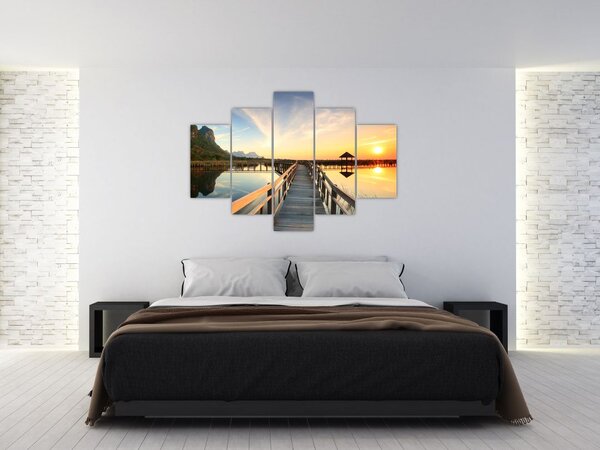 Slika drvenog gata (150x105 cm)